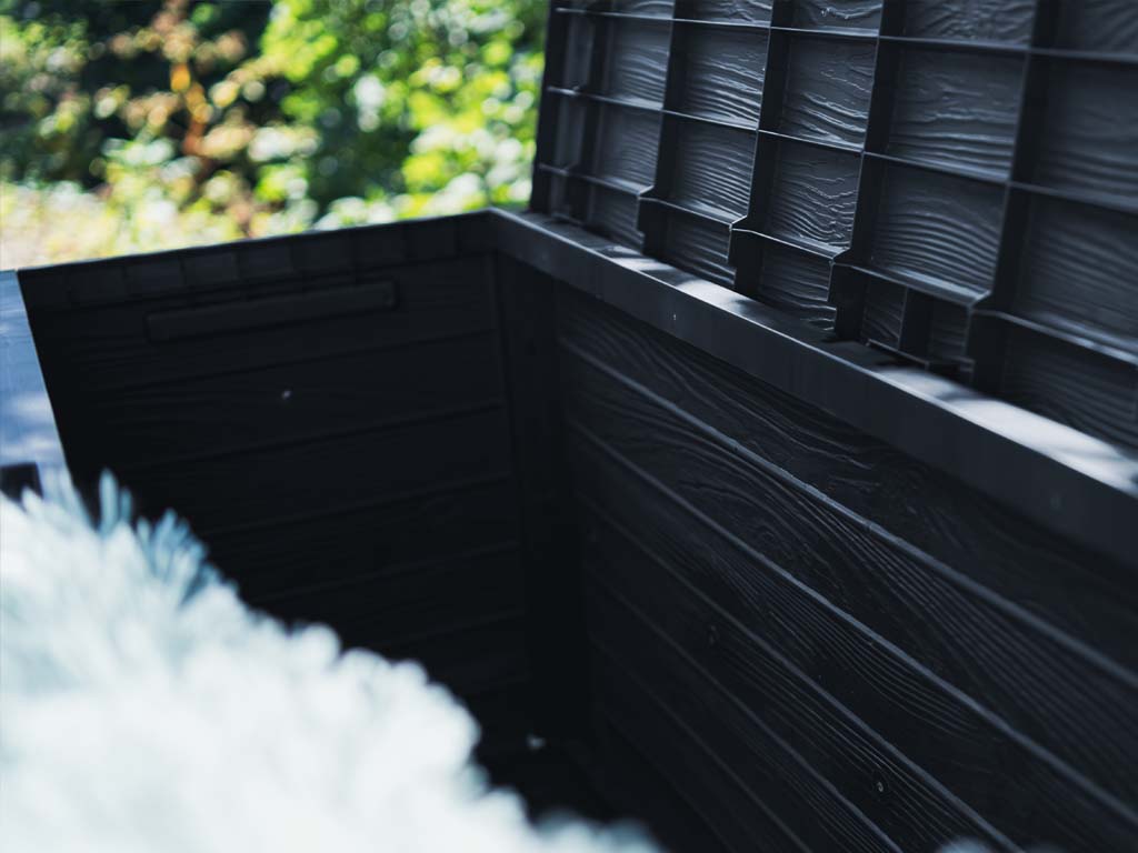 Zahradní box WOODEBOX 280 l - antracit 116 cm PRMBWL280-S433 (obrázek 4)