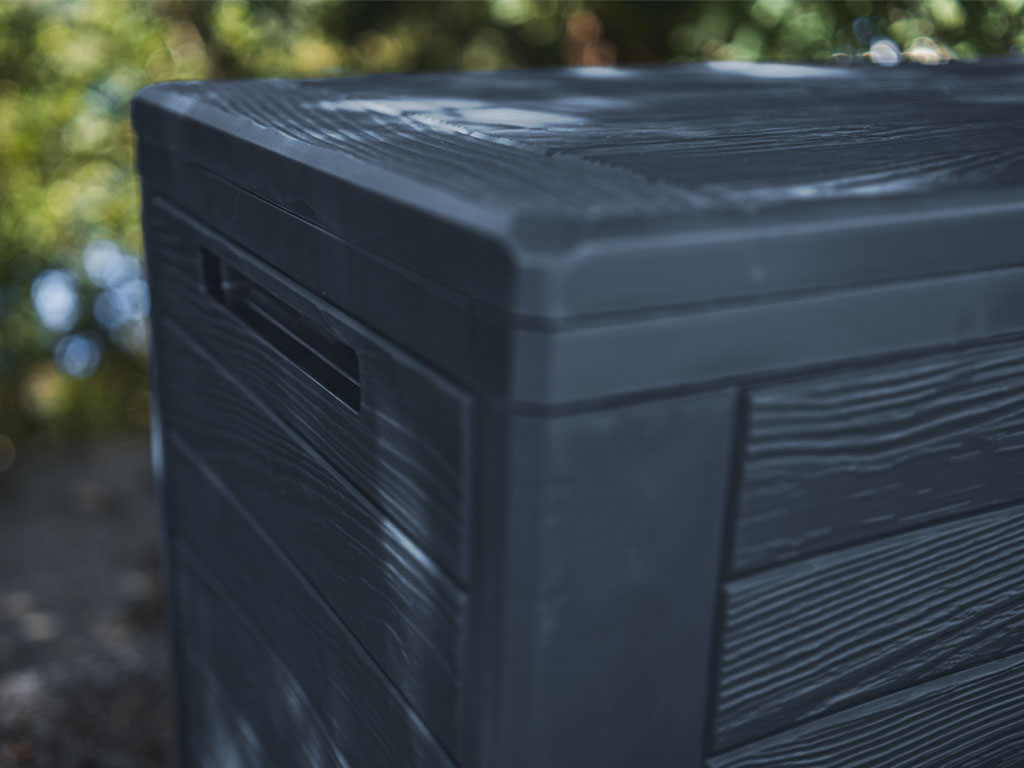 Zahradní box WOODEBOX 280 l - antracit 116 cm PRMBWL280-S433 (obrázek 5)