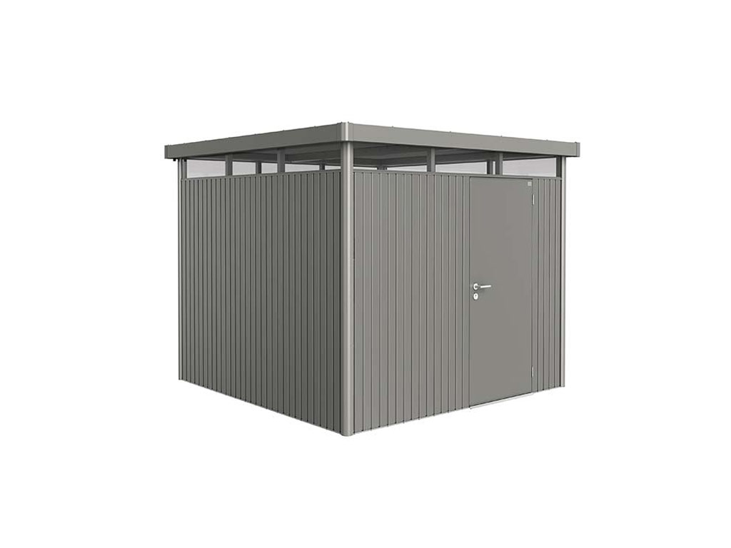 Domek na nářadí Biohort HIGHLINE H4 v šedém křemeni
