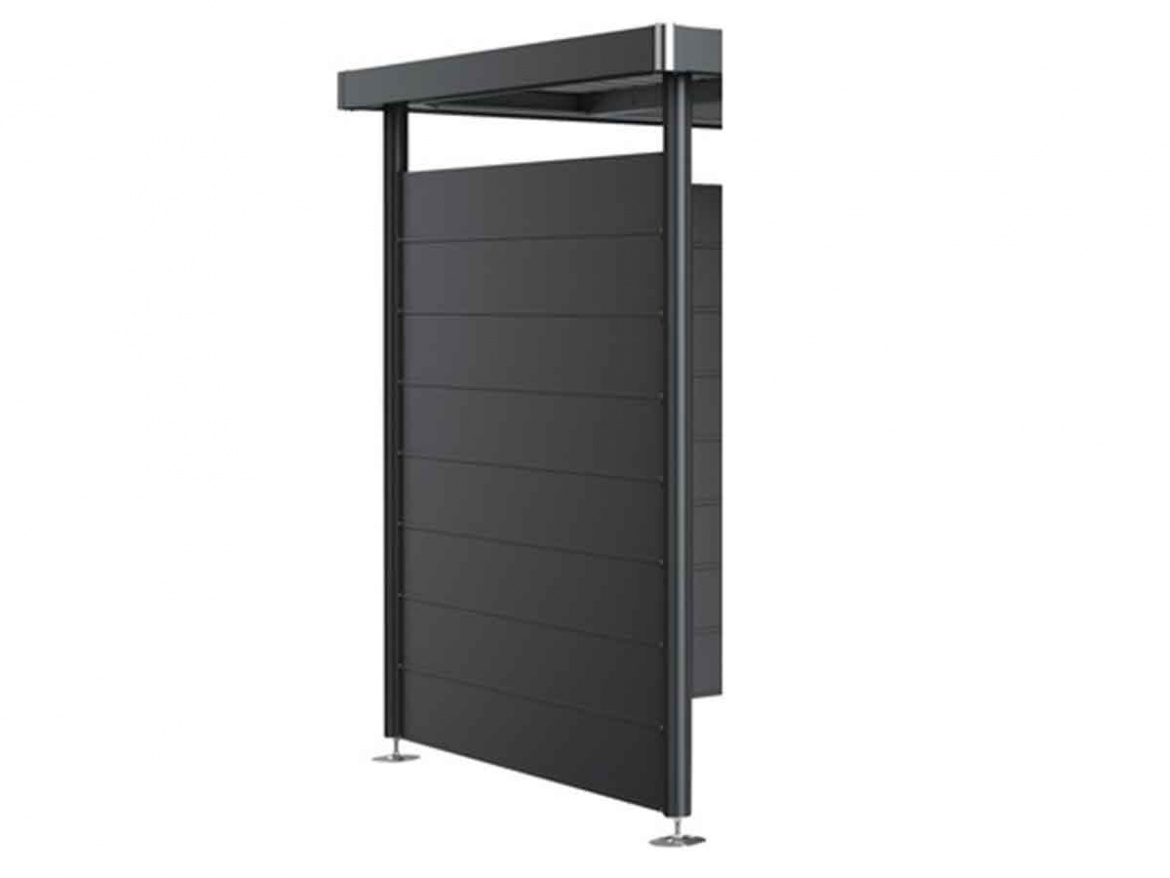 Boční stěna k postranní stříšce HIGHLINE H4 tmavě šedá BH84058