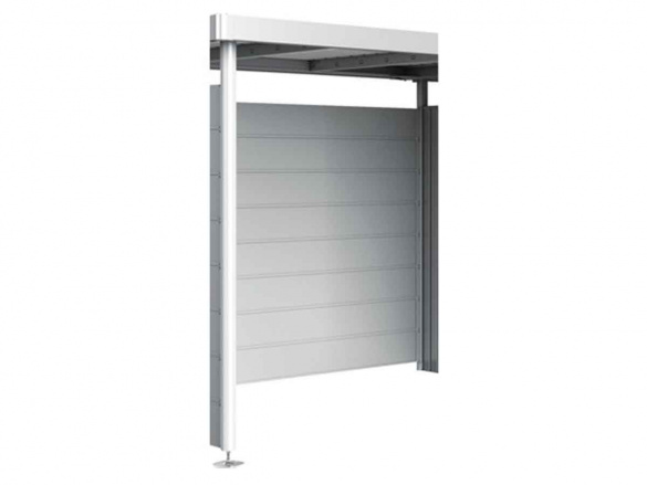 Zadní stěna pro postranní střechu k domku HIGHLINE stříbrná BH83098