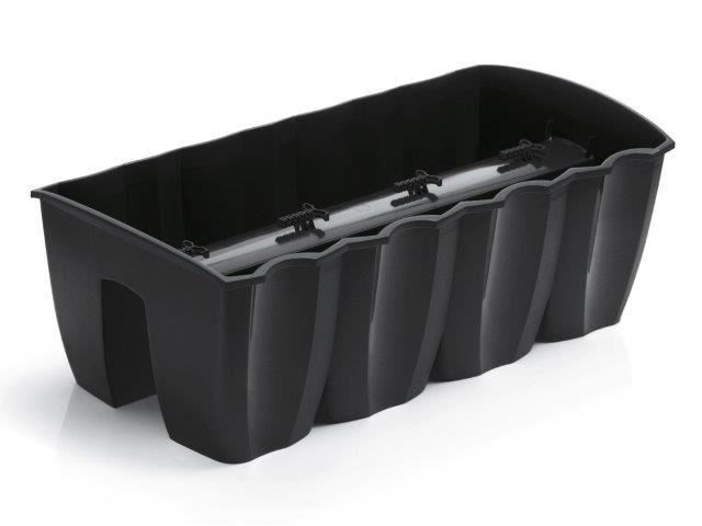 Truhlík na zábradlí CROWN antracit 58 cm