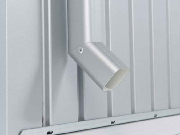 Sada okapových svodů k domku Panorama, stříbrná BH44024