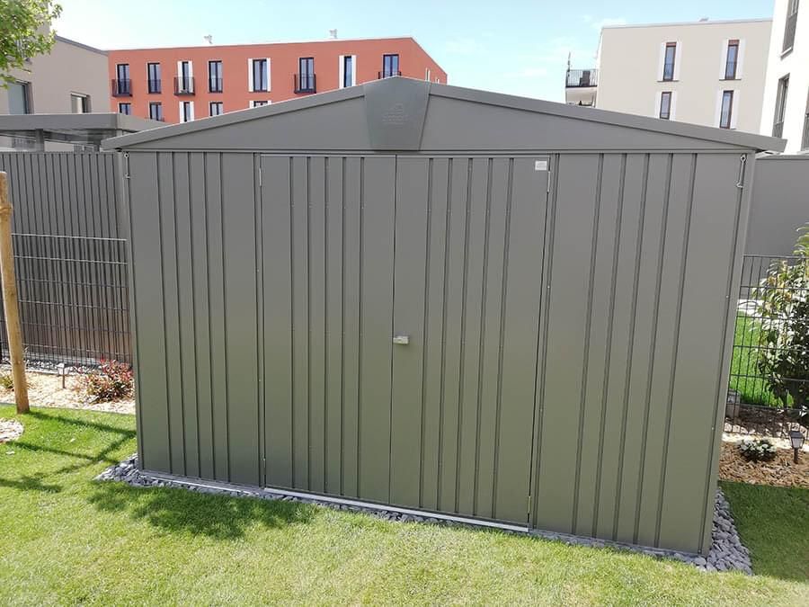 Domek na nářadí Biohort EUROPA 4, šedá BH24040 (obrázek 4)