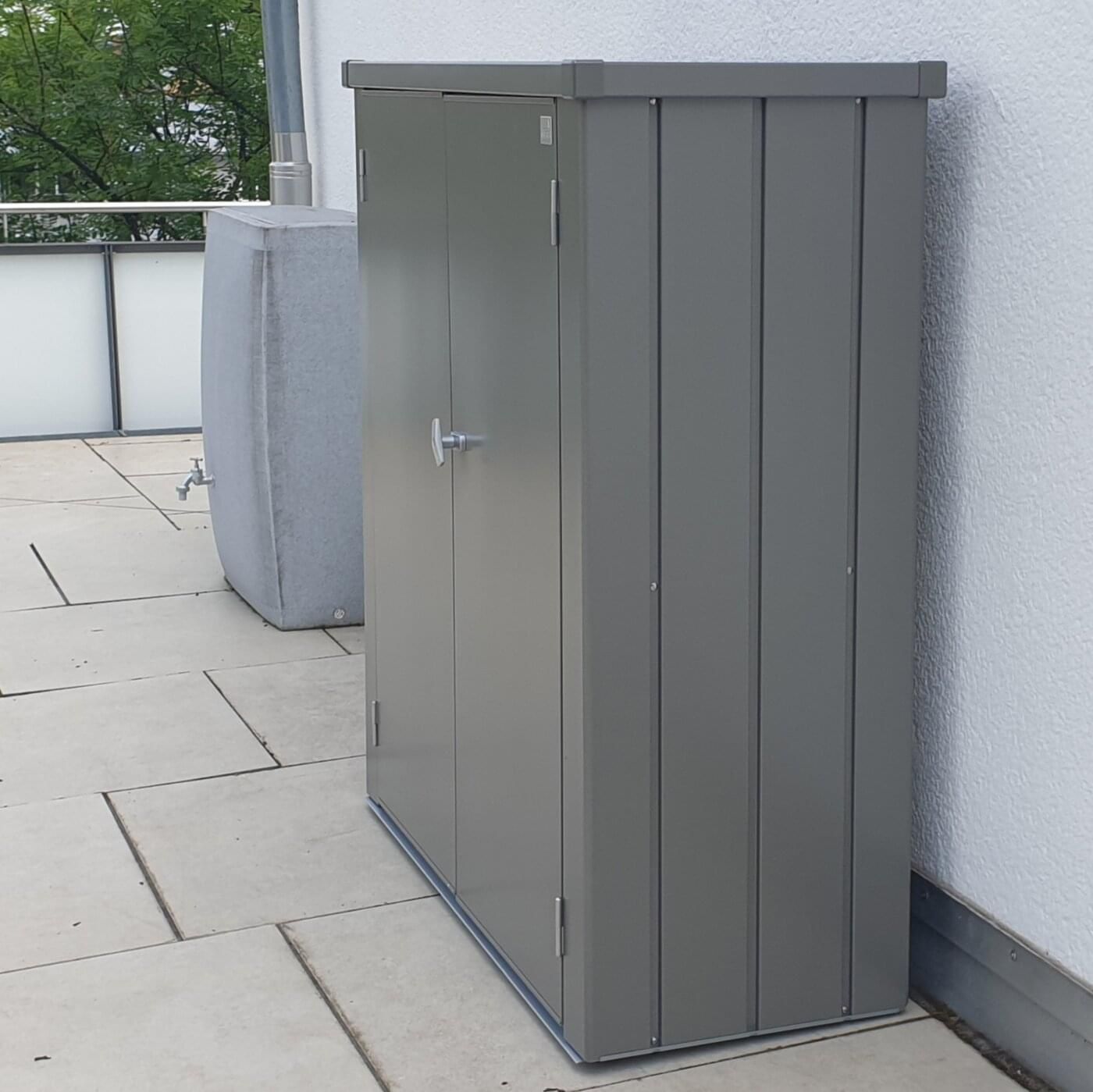 Skříňka na terasu Biohort ROMEO L, šedý křemen BH58080 - Obrázek 5