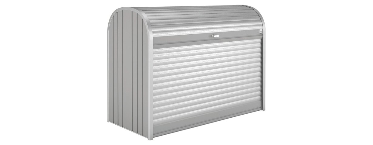 Skříňka na terasu Biohort StoreMAX 160, šedý křemen BH70010