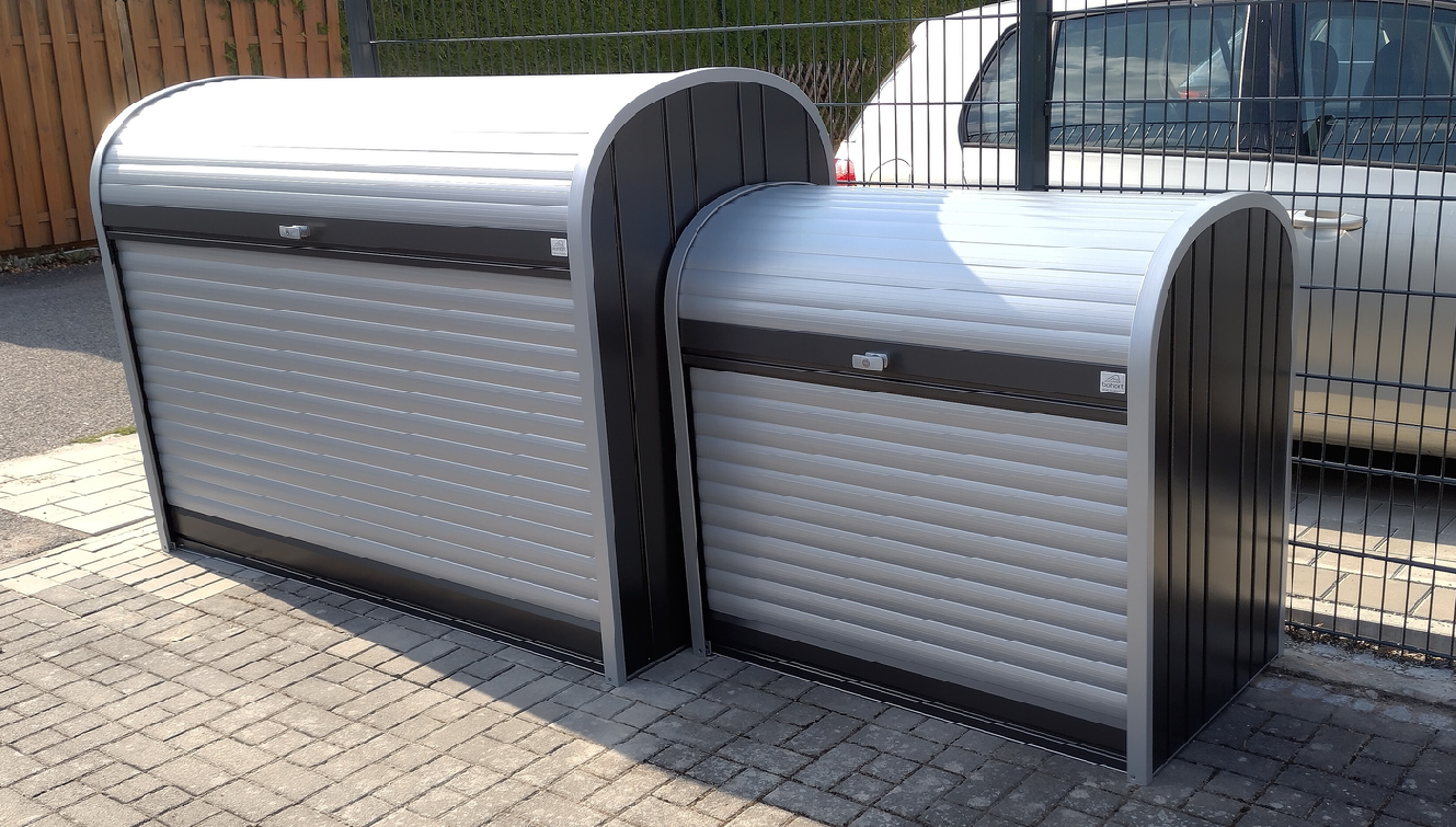 Skříňka na terasu Biohort StoreMAX 160, tmavě šedá BH73010 (obrázek 9)