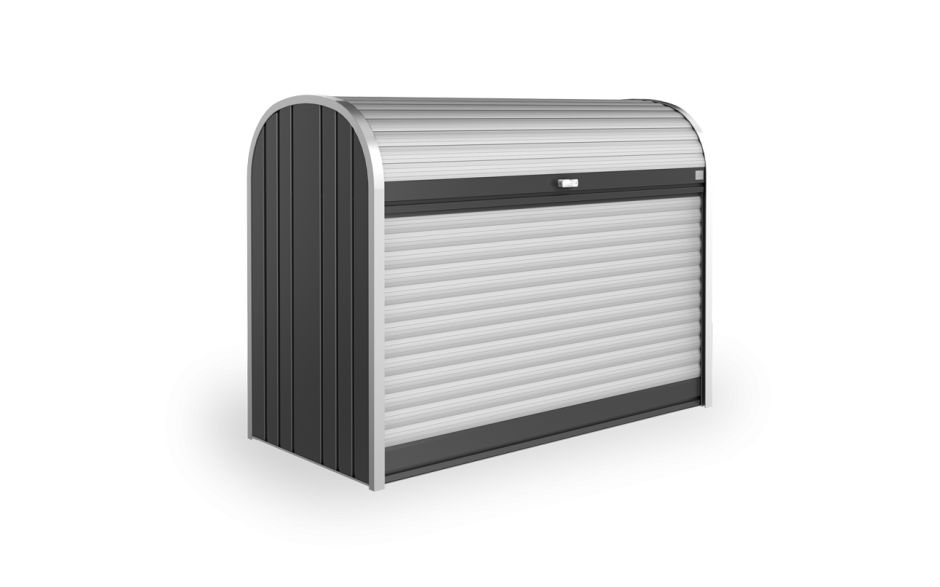 Skříňka na terasu Biohort StoreMAX 160, tmavě šedá BH73010