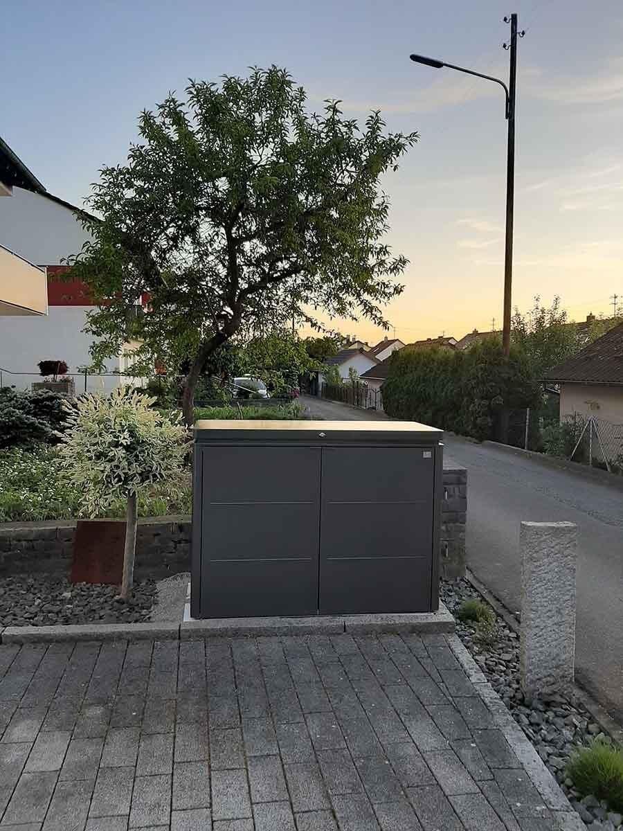 Skříň na nářadí Biohort HIGHBOARD 160, tmavě šedá BH73015 - Obrázek 3