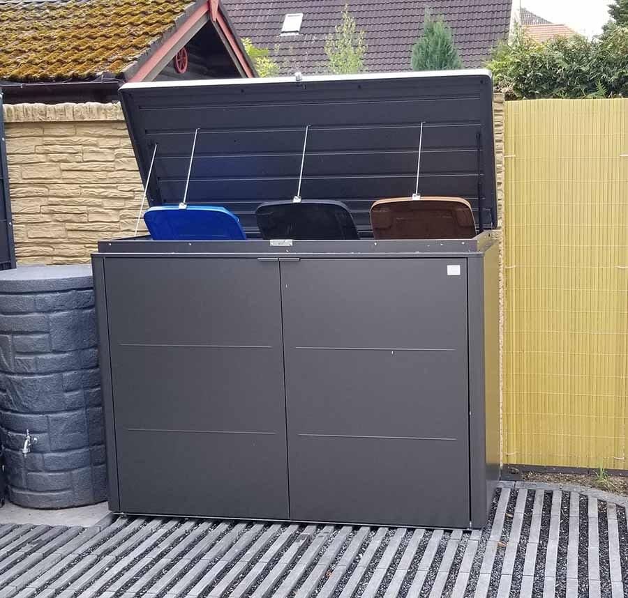 Skříň na nářadí Biohort HIGHBOARD 160, tmavě šedá BH73015 - Obrázek 4