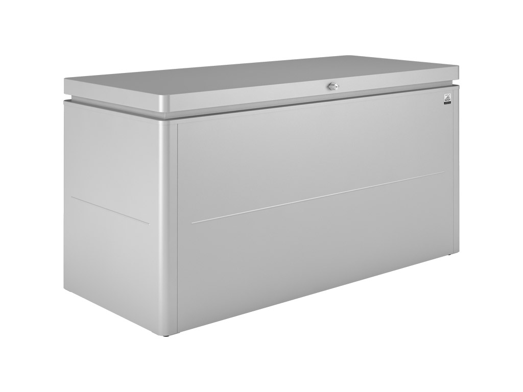 Úložný box Biohort LoungeBox 160, stříbrná metalíza BH64065