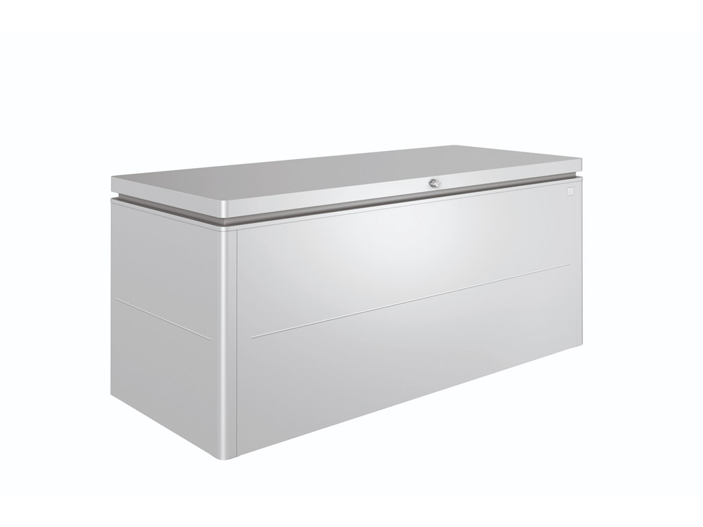 Úložný box Biohort LoungeBox 200, stříbrná metalíza BH64075