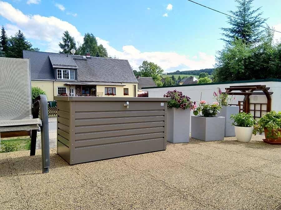 Úložný box Biohort FreizeitBox 160, šedý křemen metalíza BH68060 (obrázek 9)