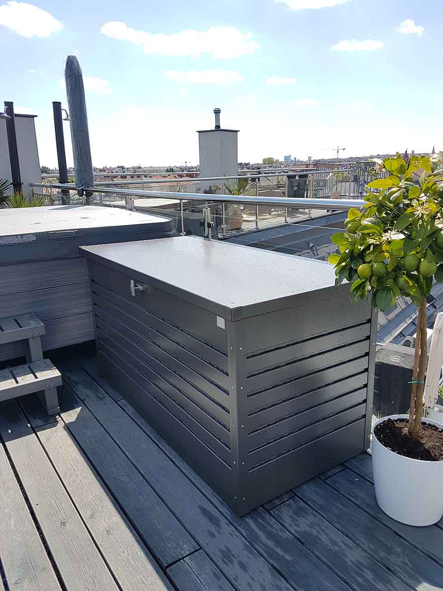 Úložný box Biohort FreizeitBox 130, tmavě šedá metalíza BH65040 (obrázek 10)