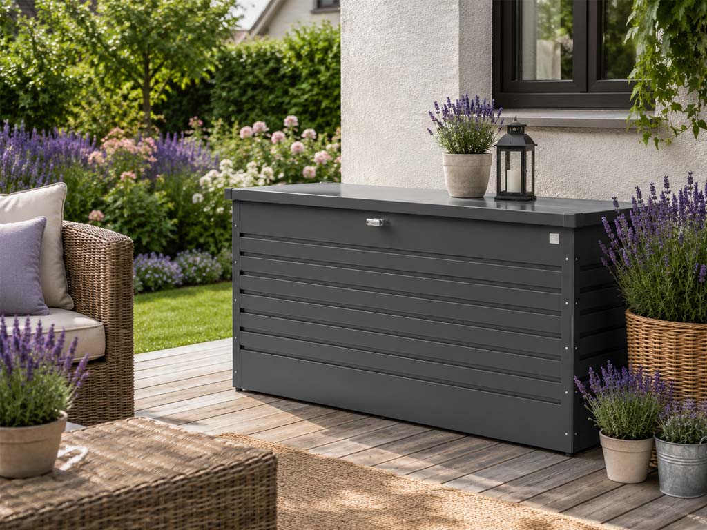 Úložný box Biohort FreizeitBox 160, tmavě šedá metalíza BH65060 (obrázek 5)