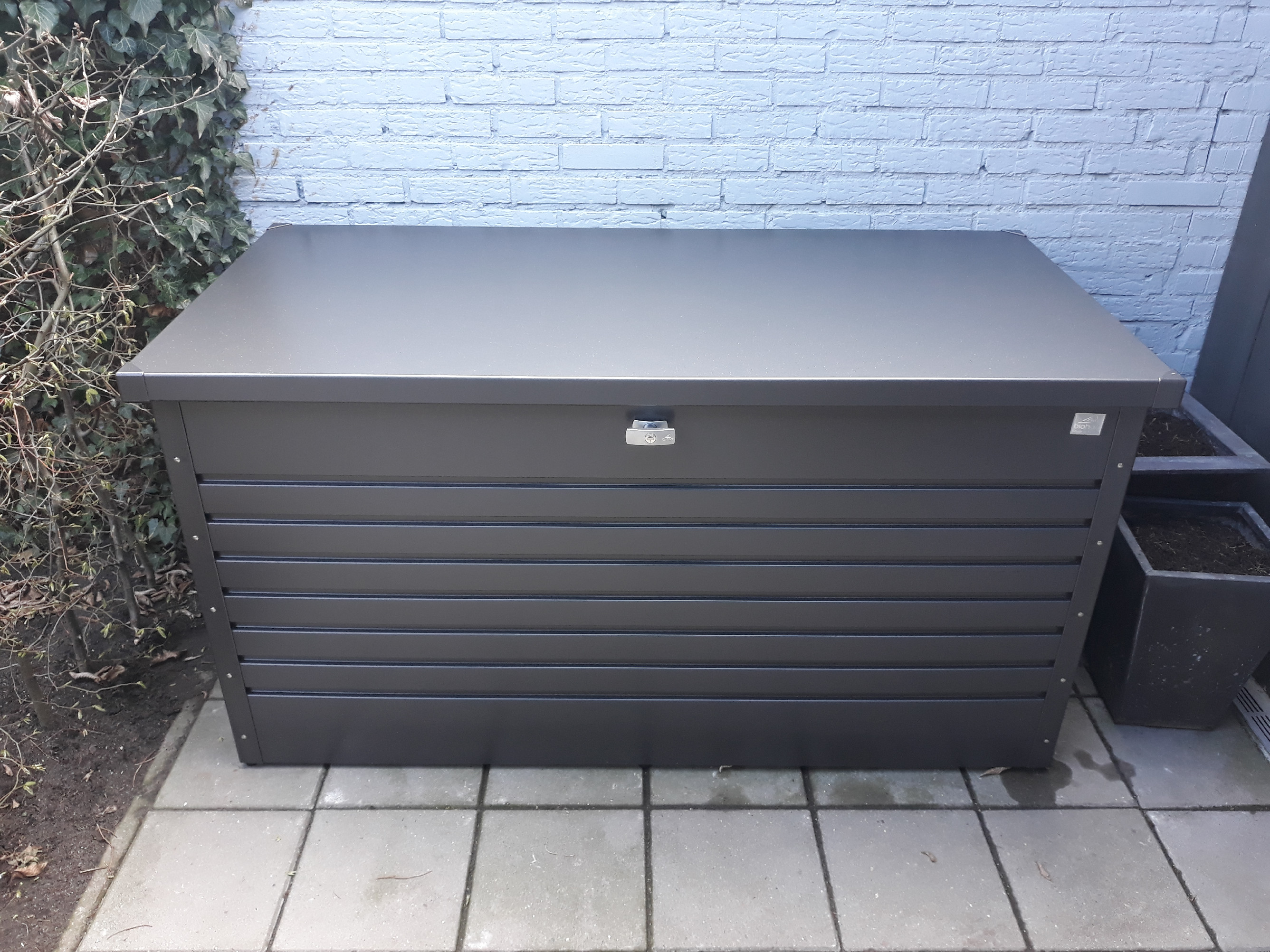 Úložný box Biohort FreizeitBox 180, tmavě šedá metalíza BH65030 (obrázek 8)