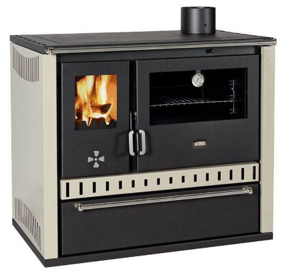 Sporák na tuhá paliva PRITY GT FS S DR, slonová kost HO985