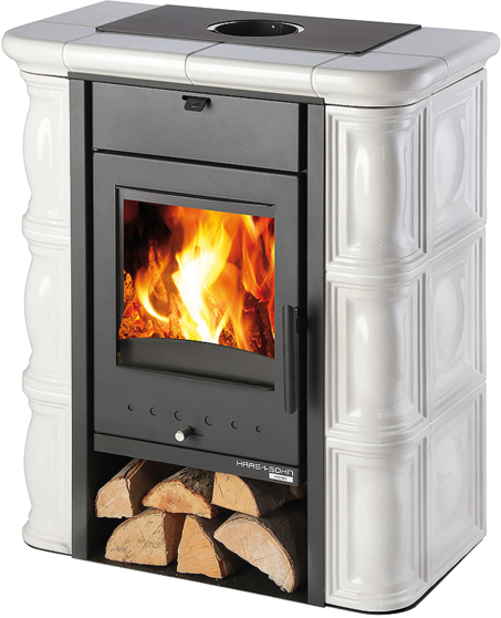 Kachlová kamna TREVISO mini, slonová kost HS0434320010000
