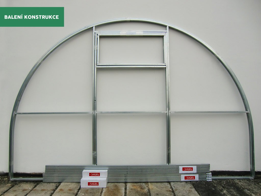 Zahradní skleník LEGI SAGE 4 x 2,6 m, 4 mm GA180952 (obrázek 10)