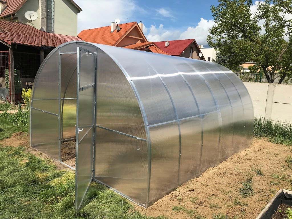 Zahradní skleník LEGI ESTRAGON 4 x 3 m, 6 mm GA179943-6MM