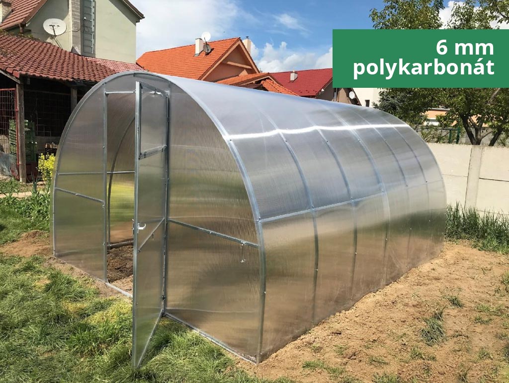 Zahradní skleník LEGI ESTRAGON 4 x 3 m, 6 mm GA179943-6MM