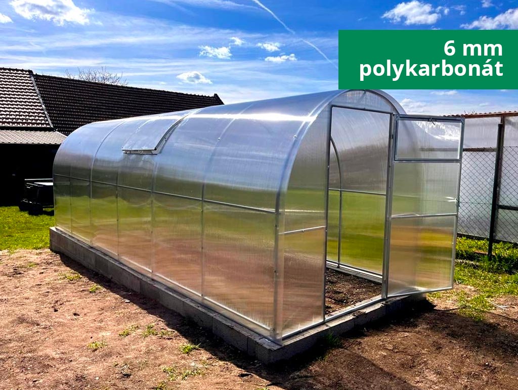 Zahradní skleník LEGI TOMATO 6 x 2 m, 6 mm GA179964-6MM