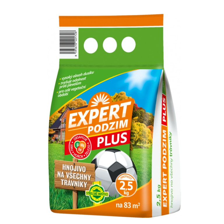 Forestina Trávníkové hnojivo EXPERT PODZIM Plus 2,5 kg