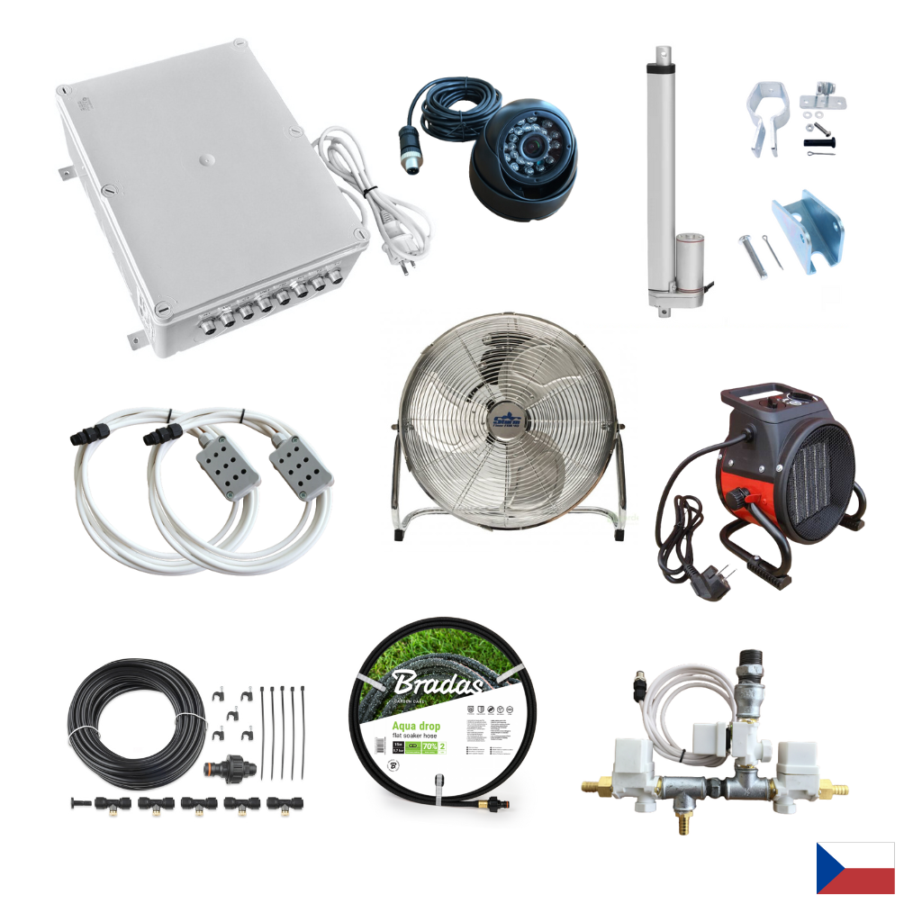 Chytrá výbava do skleníku Sensorie - Premium SE3