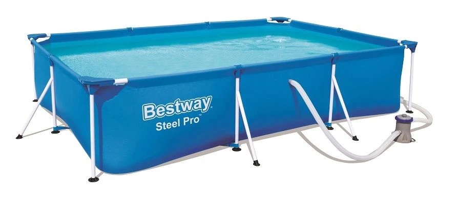 Bazén BESTWAY Steel Pro 3 x 2,01 x 0,66 m s kartušovou filtrací - 56411 TP56411
