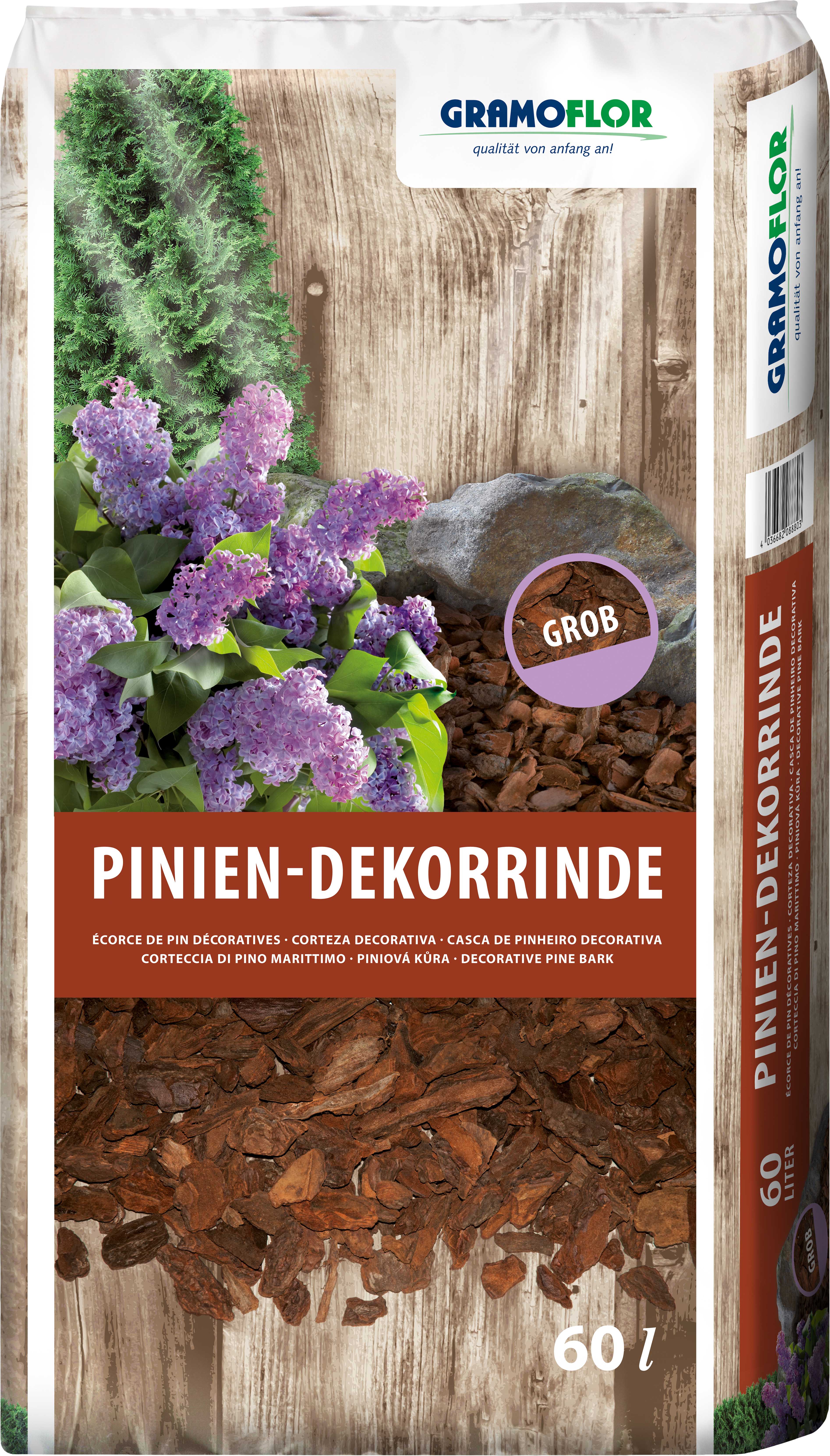 Prémiová piniová mulčovací kůra Gramoflor 60 l GR1092-20390060