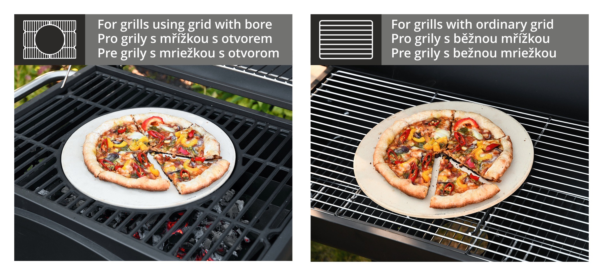 Grilovací plát kulatý PIZZA CT13066 (obrázek 5)