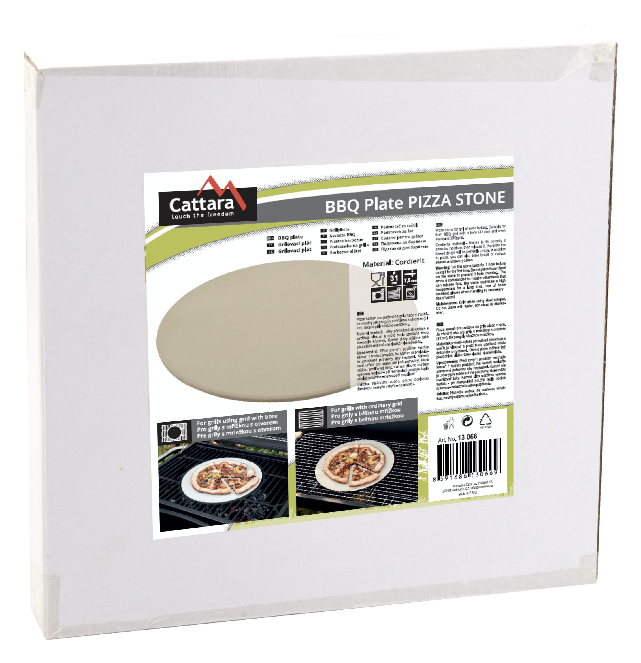 Grilovací plát kulatý PIZZA CT13066 (obrázek 6)