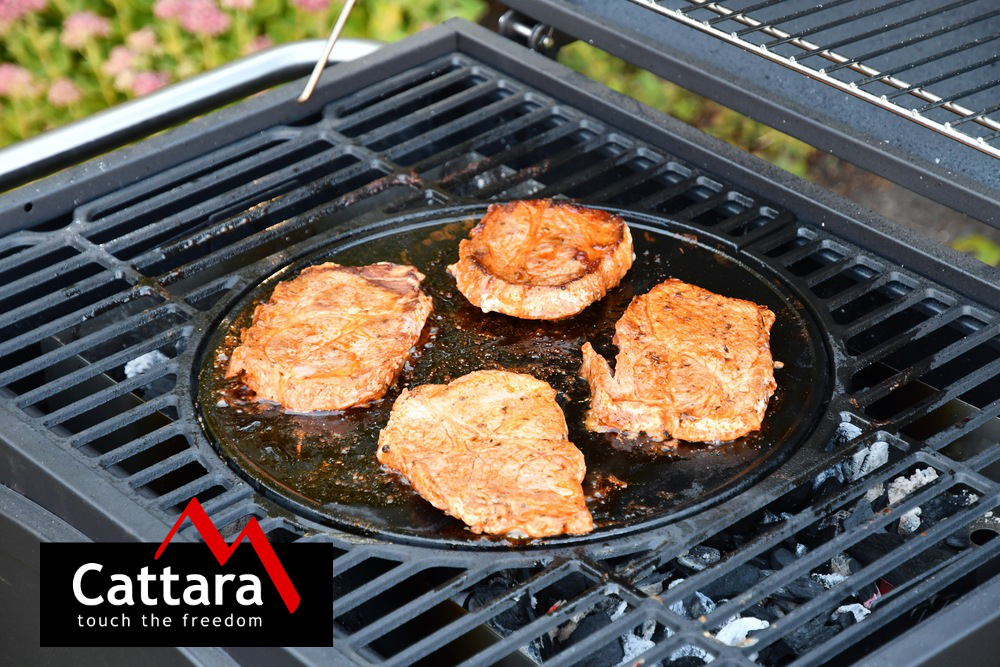 Grilovací plát kulatý LITINA CT13065