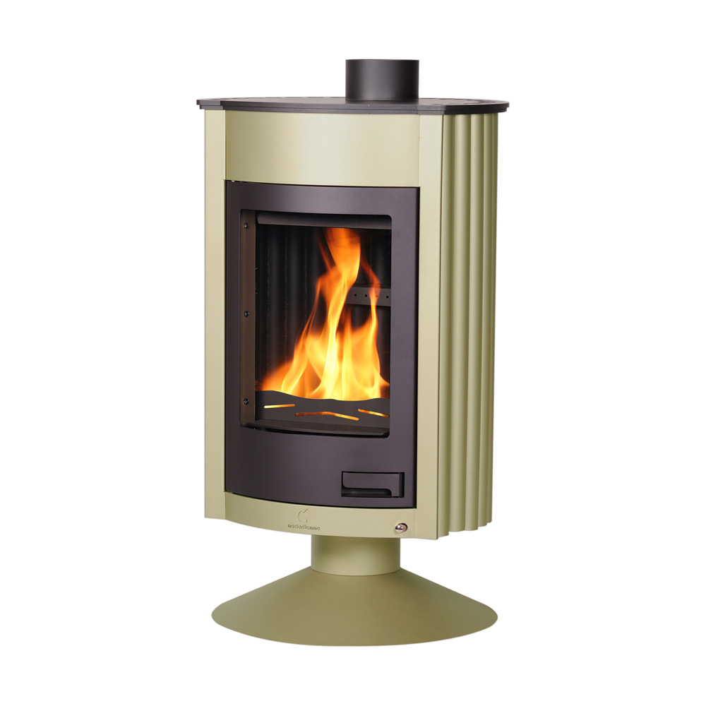 Krbová kamna MASTERFLAMME Medie II, olivová FLHSF41-010