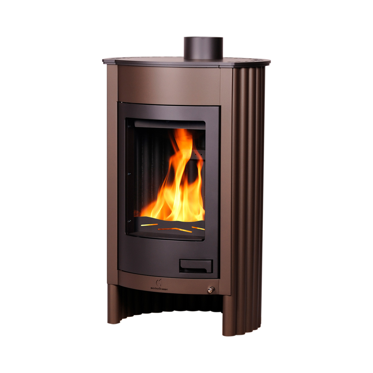Krbová kamna MASTERFLAMME Medie I, hnědá - sametová FLHSF41-017