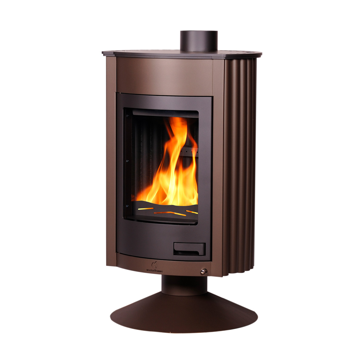 Krbová kamna MASTERFLAMME Medie II, hnědá - sametová FLHSF41-018