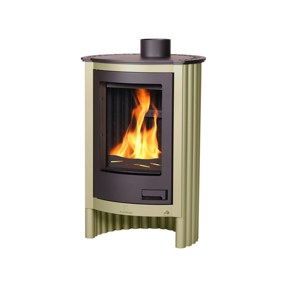 Krbová kamna MASTERFLAMME Piccolo I, olivová FLHSF41-011