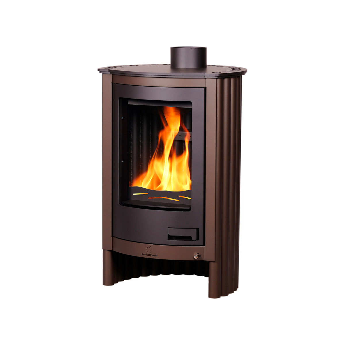 Krbová kamna MASTERFLAMME Piccolo I, hnědá - sametová FLHSF41-013