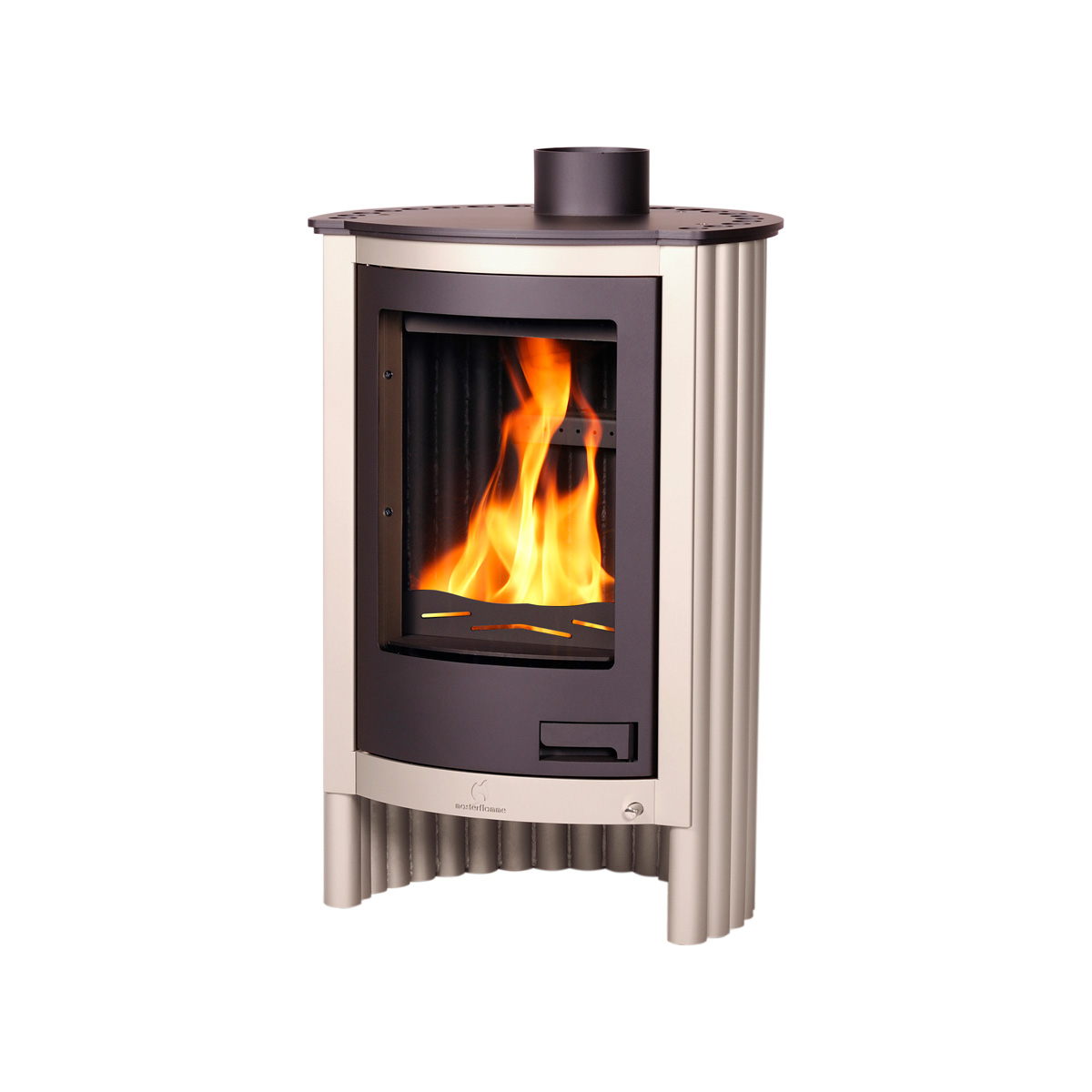 Krbová kamna MASTERFLAMME Piccolo I, krémová FLHSF41-032