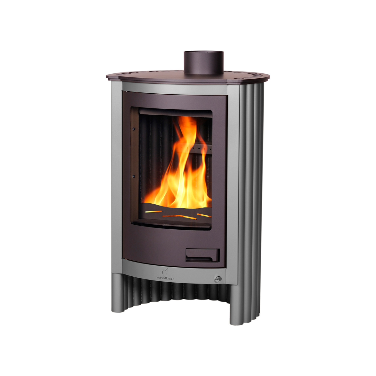 Krbová kamna MASTERFLAMME Piccolo I, šedá FLHSF41-033