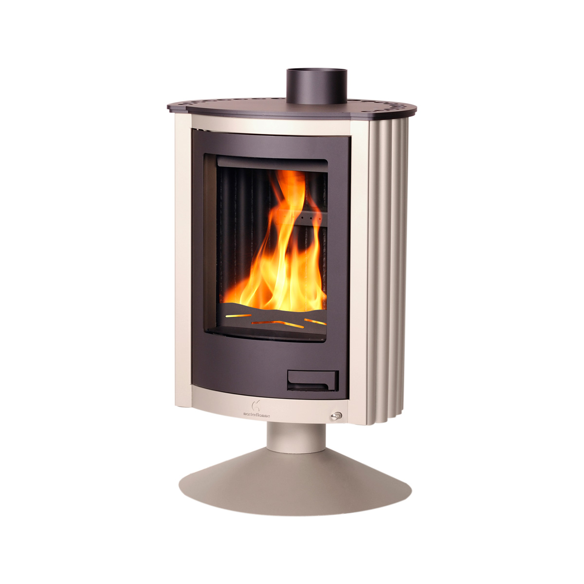 Krbová kamna MASTERFLAMME Piccolo II, krémová FLHSF41-035