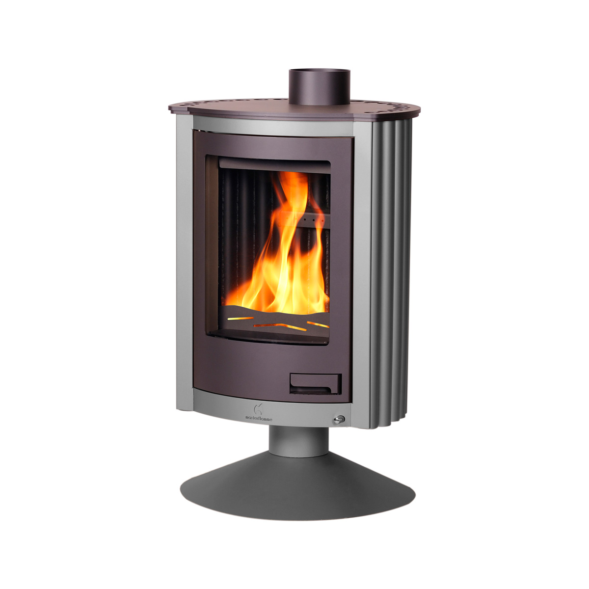 Krbová kamna MASTERFLAMME Piccolo II, šedá FLHSF41-036