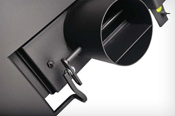 Kamna s výměníkem AQUAFLAM 25, krémová, manuální regulace FLHSF29-032 - Obrázek 5