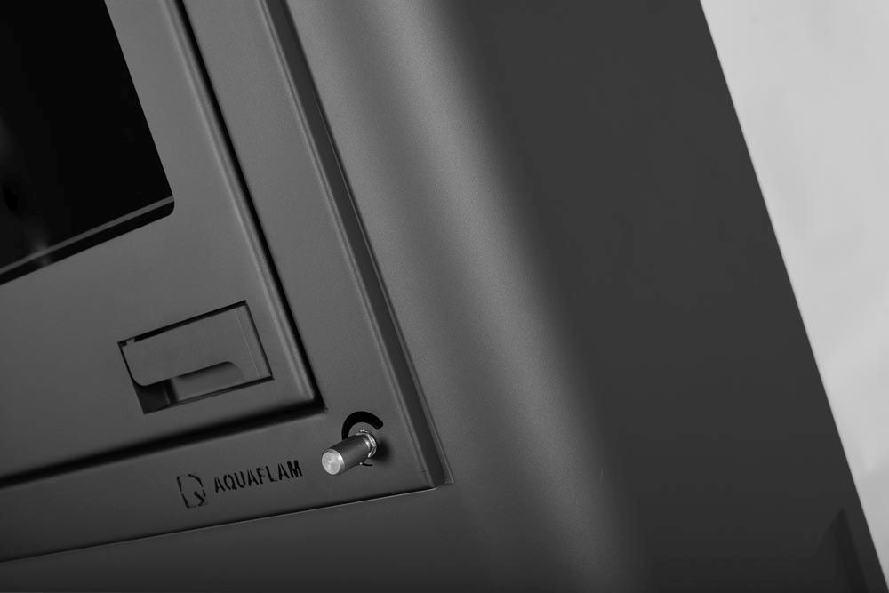 Kamna s výměníkem AQUAFLAM 12, černá, automatická regulace FLHSF29-012 - Obrázek 4