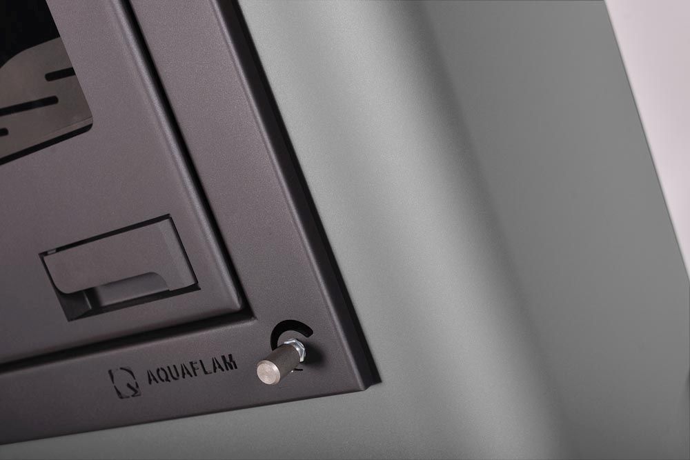 Kamna s výměníkem AQUAFLAM 7, šedá, manuální regulace FLHSF29-023 - Obrázek 4