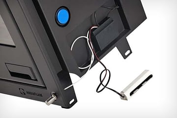 Kamna s výměníkem AQUAFLAM 7, šedá, základní regulace FLHSF29-024 - Obrázek 5