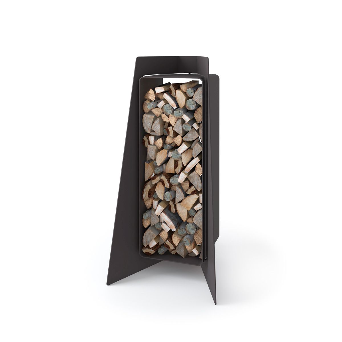 Stojan na dřevo FLAMINGO DELUXE 3, černá (Island) FLHSF42-044