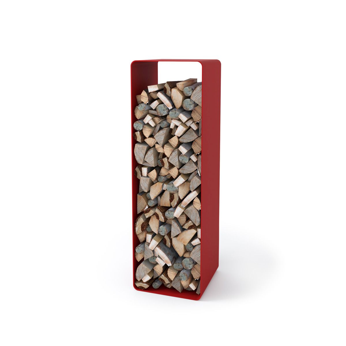 Stojan na dřevo FLAMINGO DELUXE 2, červená (Singa) FLHSF42-051