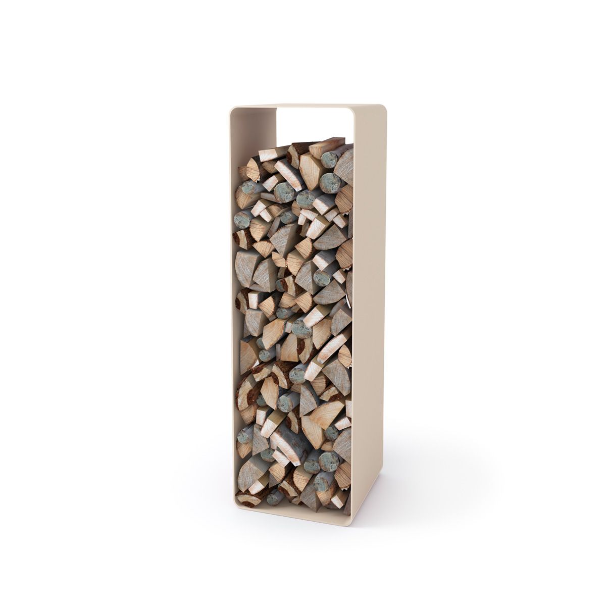 Stojan na dřevo FLAMINGO DELUXE 2, krémová (Singa) FLHSF42-053