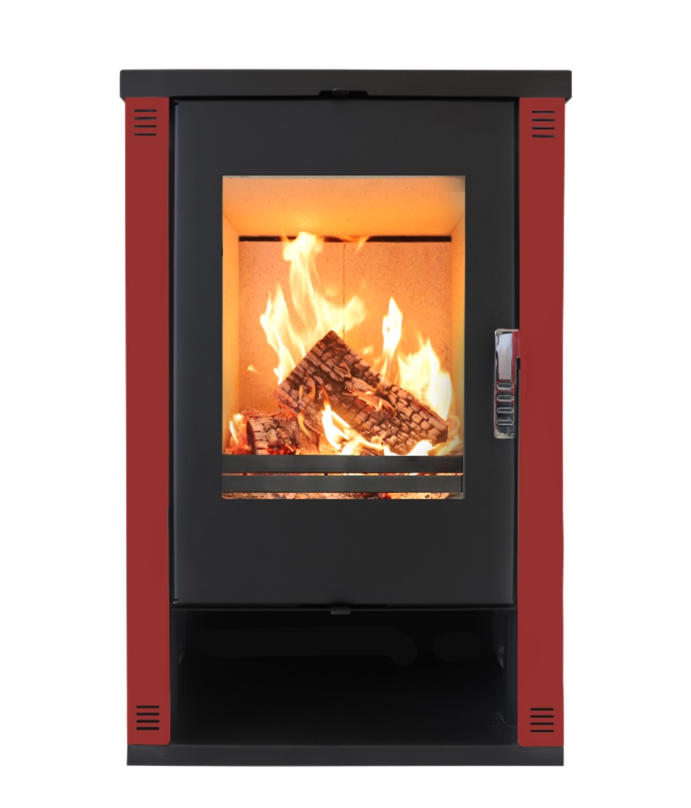 Krbová kamna VERSO Theia, červená HO2816